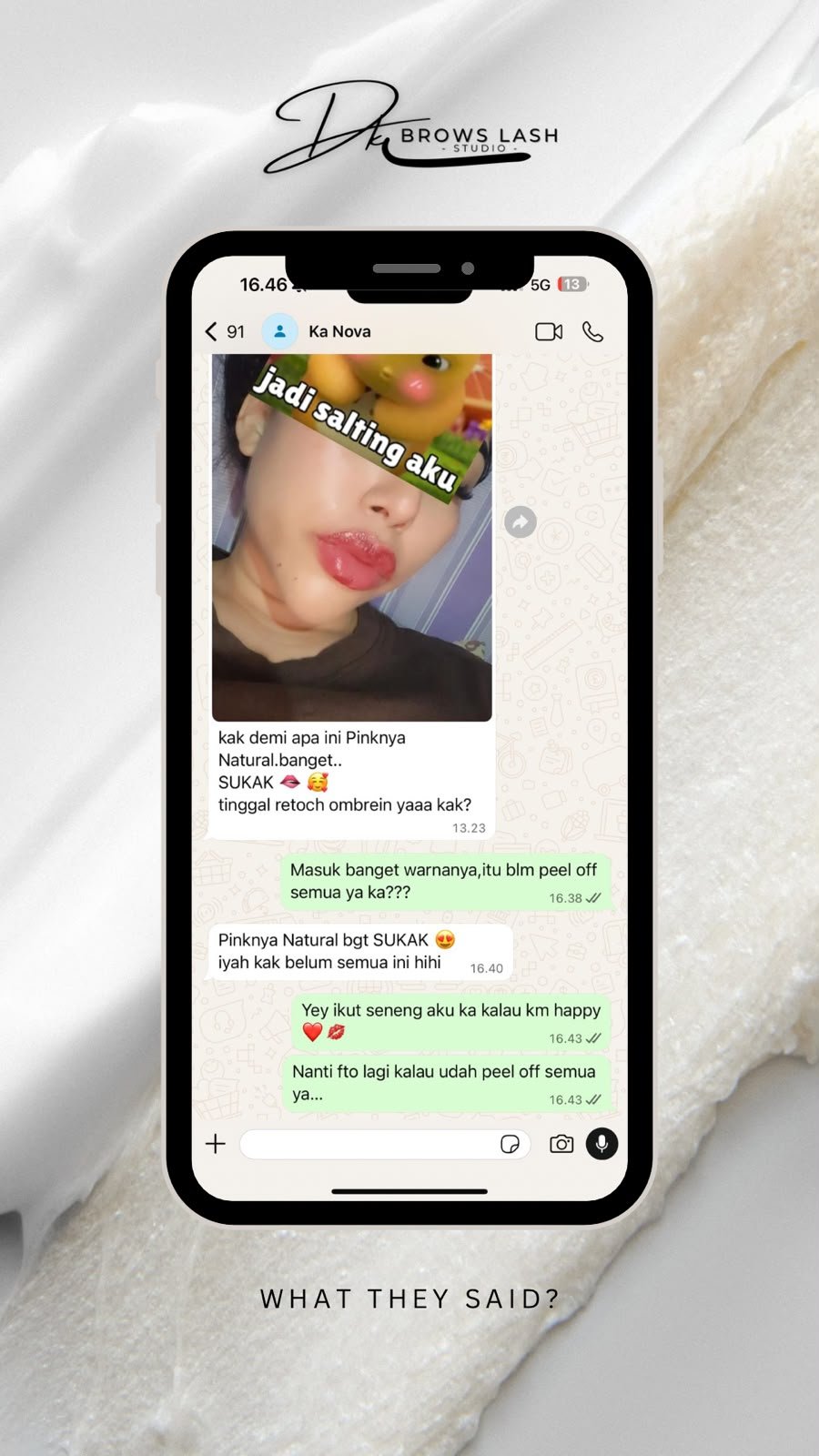 Testimoni client DK Browlash